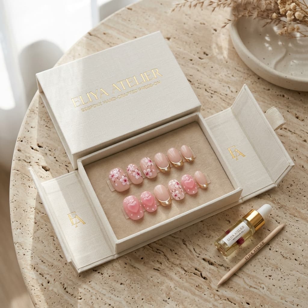 Bespoke Hand-Crafted Press-On Couture Box