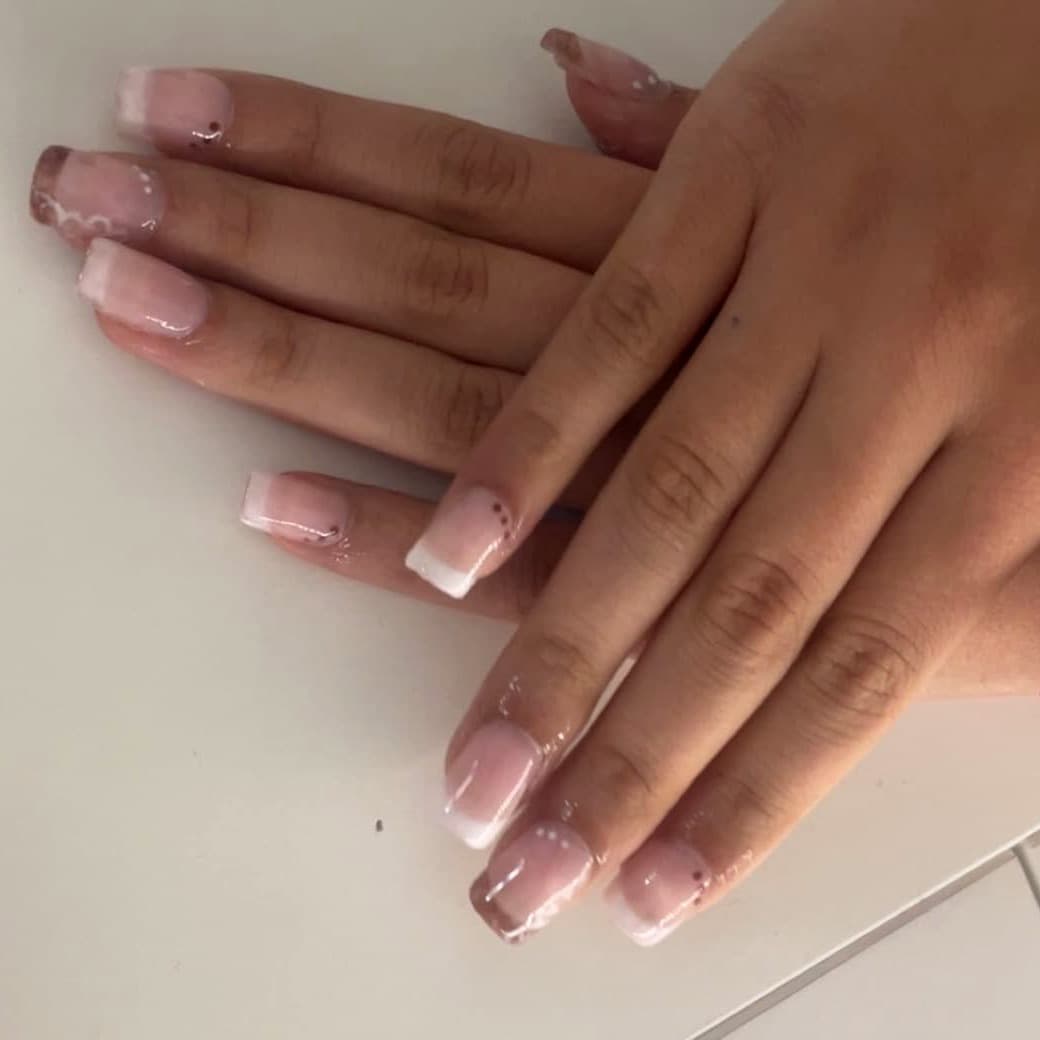 Classic French & Freehand Swirl Ribbons - Real Client Work by Eliya